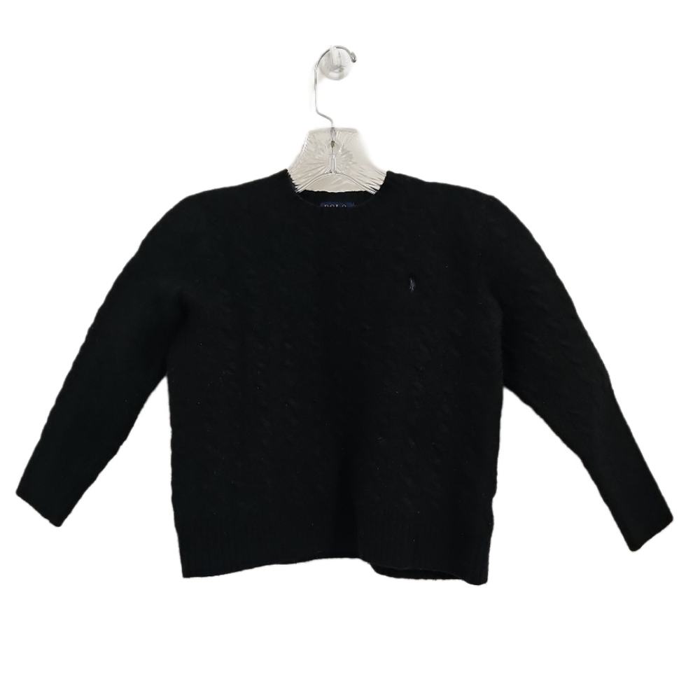 NOT FOR SALE ! Polo by Ralph Lauren Classic Black Crewneck Sweater